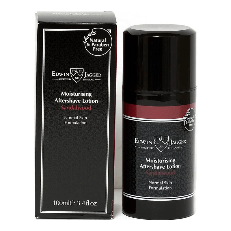 Edwin Jagger Edwin Jagger Sandalwood Aftershave Lotion 3.4 Oz Aftershave Lotion Black