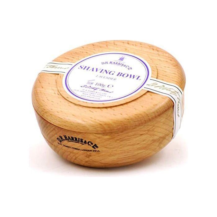 D.R. Harris & Co D. R. Harris & Co Lavender Beech Shaving Bowl 100g Shaving Bowl Tan