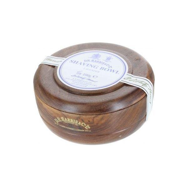 D.R. Harris & Co D. R. Harris & Co Lavender Mahogany Shaving Bowl 100g Shaving Bowl Slate Gray