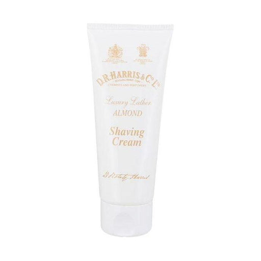 D.R. Harris & Co D. R. Harris & Co Almond Shaving Cream Tube 75g Shaving Cream White Smoke