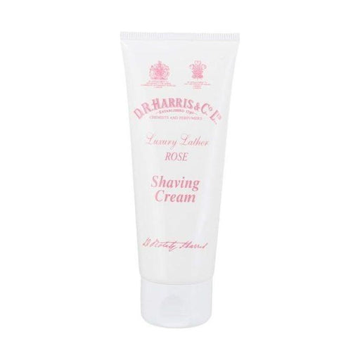 D.R. Harris & Co D. R. Harris & Co Rose Shaving Cream Tube 75g Shaving Cream White Smoke