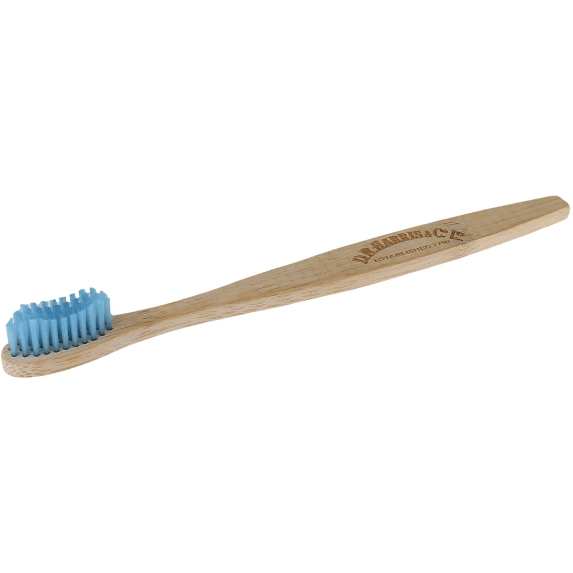 D.R. Harris & Co D.R. Harris Toothbrush Blue Bristles Medium Toothbrush Rosy Brown
