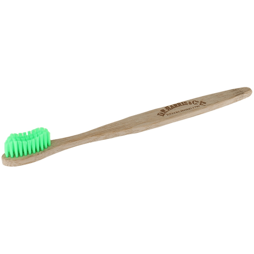 D.R. Harris & Co D.R Harris Toothbrush Light Green Bristles Medium Toothbrush Dark Sea Green