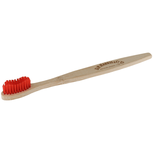 D.R. Harris & Co D.R Harris Toothbrush Red Bristles Medium Toothbrush Rosy Brown
