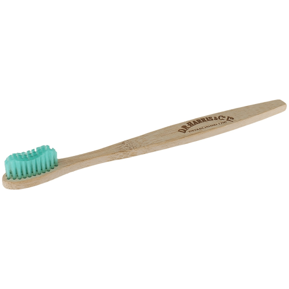 D.R. Harris & Co D.R. Harris Toothbrush Dark Green Bristles Medium Toothbrush Rosy Brown