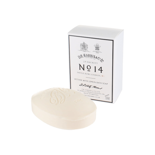 D.R. Harris & Co D.R. Harris No. 14 Vetiver with Lemon Bath Soap 150g Bath Soap Antique White