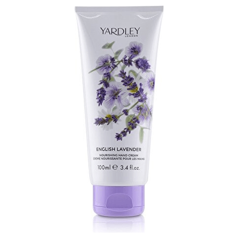 Yardley Yardley English Lavander Nourishing Hand Cream 3.4oz Hand Cream Light Gray