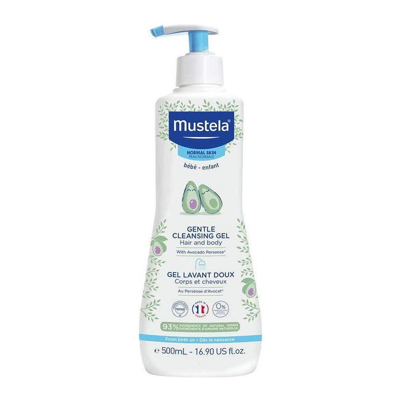 Mustela Mustela 2-in-1 Cleansing Gel Baby Body Wash and Baby Shampoo - 6.76 fl oz Baby Body Wash and Shampoo Lavender