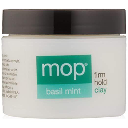 MOP MOP Basil Mint Clay 2 oz Hair Clay Dark Slate Gray
