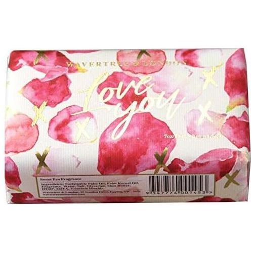 Wavertree & London Wavertree & London Australian Natural Love You Luxury Soap Bar 7 Ounces Luxury Soap Bar Light Gray