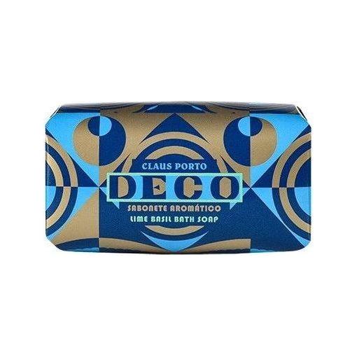Claus Porto Claus Porto Deco Lime Basil Bath Soap 5.3 oz Bath Soap Dark Slate Gray