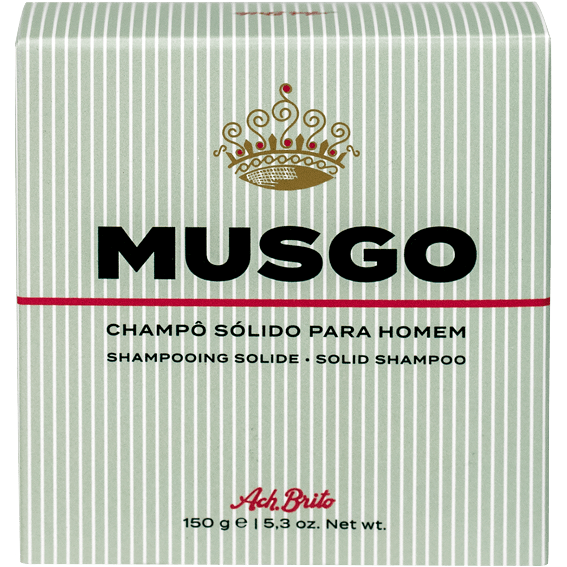 Ach. Brito Ach. Brito Musgo Solid Shampoo/Bar Soap Collection Solid Shampoo & Bar soap Gray Solid Shampoo 150g