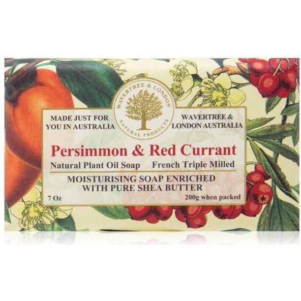 Wavertree & London Wavertree & London Australia Persimmon & Red Current 7 Oz Soap Light Gray