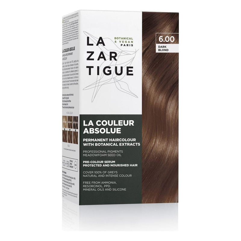 Lazartigue Lazartigue La Couleur Absolue Permanent Hair Color Kit 6.00 Dark Blond Hair Color Kit Dark Slate Gray