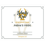 WhollyKaw Wholly Kaw Pasha's Pride Shaving Collection Shaving Set Beige Aftershave Toner 4 oz