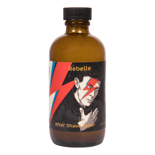 WhollyKaw Wholly Kaw Rebelle Shaving Collection Shaving Set Dark Slate Gray Aftershave Toner 4 oz