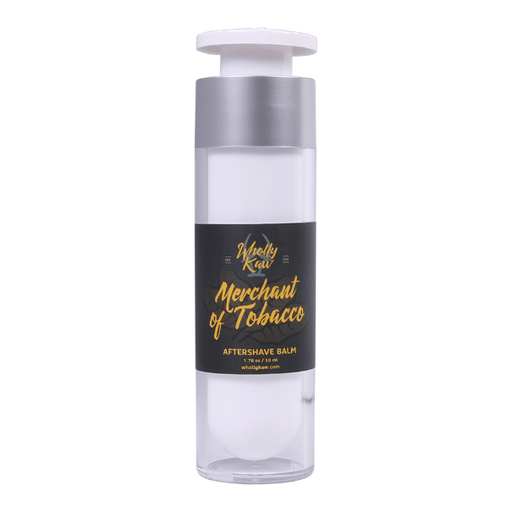 WhollyKaw Wholly Kaw Merchant of Tobacco Shaving Collection Shaving Set Dark Slate Gray Aftershave Balm 1.76 oz