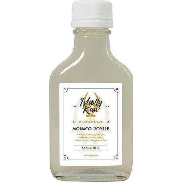 WhollyKaw Wholly Kaw Monaco Royale Shaving Collection Shaving Set Gray Aftershave Splash 4 oz