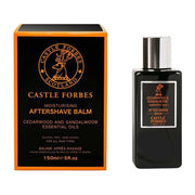 Castle Forbes Castle Forbes Cedarwood & Sandalwood Shaving Collection Shaving Set Dark Salmon Aftershave Balm 5 oz
