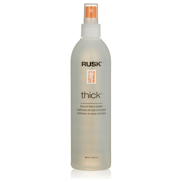 Rusk Rusk Designer Thick Amplifier 12 Oz Hair Styling Product Dark Gray