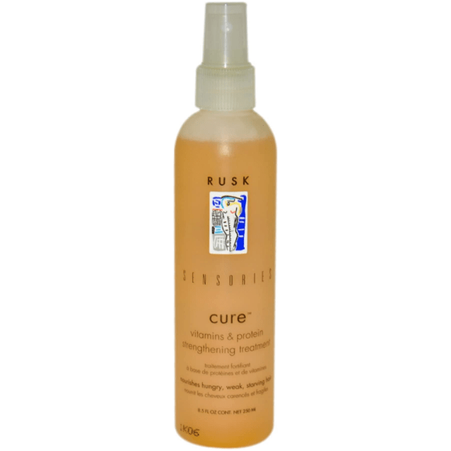 Rusk Rusk Sensories Cure Vitamins & Protein Strengthening Treatment 8.1 oz Hair Treatment Dark Khaki
