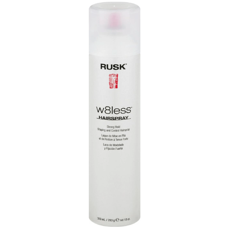 Rusk Rusk Designer W8less Strong Hold Hairspray 10 oz Hairspray Light Gray