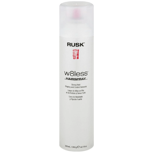 Rusk Rusk Designer W8less Strong Hold Hairspray 10 oz Hairspray Light Gray