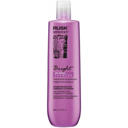 Rusk Rusk Sensories Bright Anti-Brassy Shampoo 13.5 fl oz Shampoo Rosy Brown