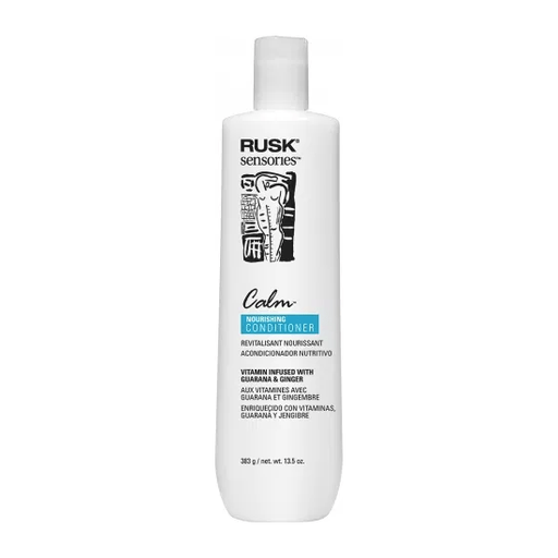 Rusk Rusk Sensories Calm Nourishing Conditioner Vitamin Infused With Guarana & Ginger 13.5oz Hair Conditioner Lavender