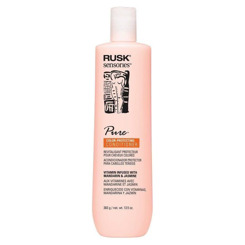 Rusk Rusk Sensories Pure Mandarin & Jasmine Color-Protecting Conditioner 13.5 oz Conditioner Bisque
