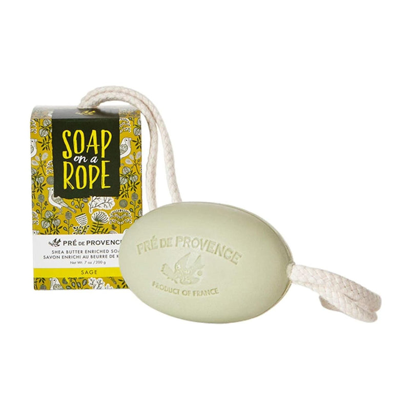 Pre De Provence Pre De Provence Soap On A Rope Sage 7 Oz Soap Light Gray