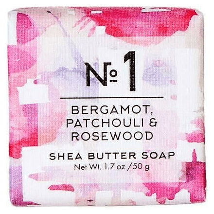 Via Mercato Via Mercato Nro. 1 Shea Butter Soap (Bergamot, Patchouli & Rosewood) 1.7oz Shea Butter Soap Lavender