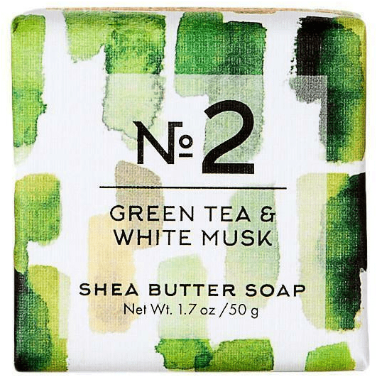 Via Mercato Via Mercato Nro. 2 Shea Butter Soap (Green Tea & White Musk) 1.7oz Shea Butter Soap Beige