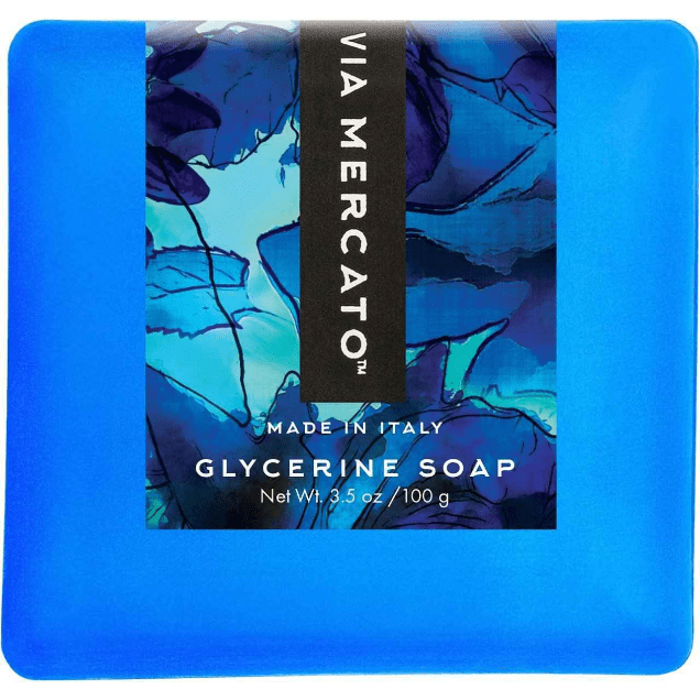 Via Mercato Via Mercato Bella Glycerin Soap Coconut, Goji Berry & Black Currant 3.5oz Glycerin Soap Dodger Blue