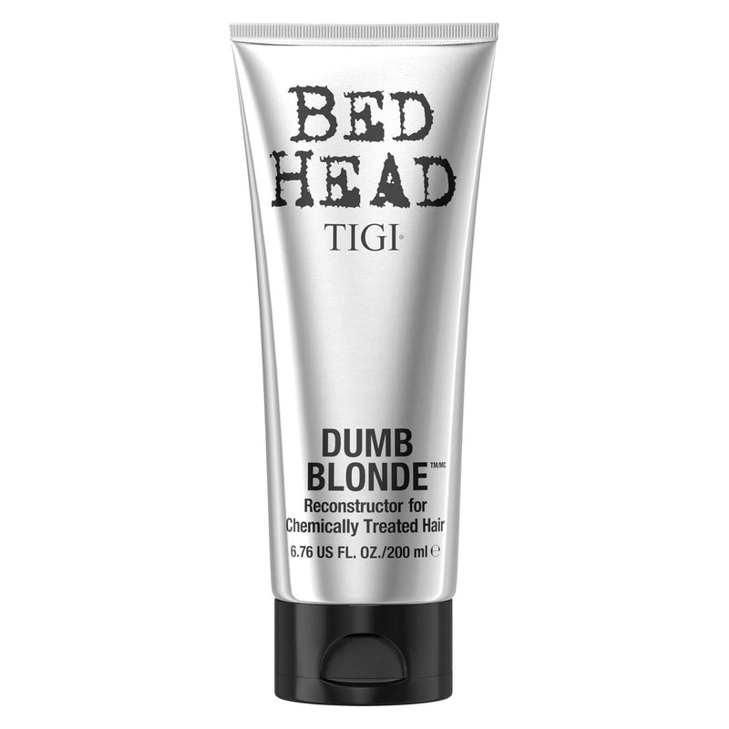 TIGI Tigi Bed Head Dumb Blonde Conditioner Reconstructor 200ml Hair Conditioner Light Gray