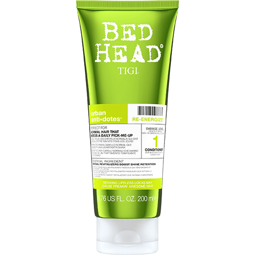 TIGI Tigi Bed Head Urban Antidotes ReEnergize Conditioner 200ml Hair Conditioner Yellow Green