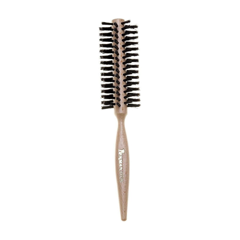 Denman Denman D32S Wooden Curling Radial Hair Brush Hair Brush Rosy Brown
