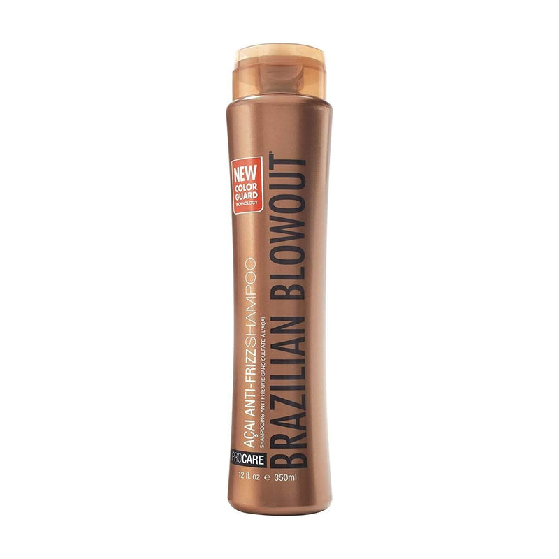 Brazilian Blowout Brazilian Blowout Acai Anti-Frizz Shampoo 12 fl oz Shampoo Rosy Brown