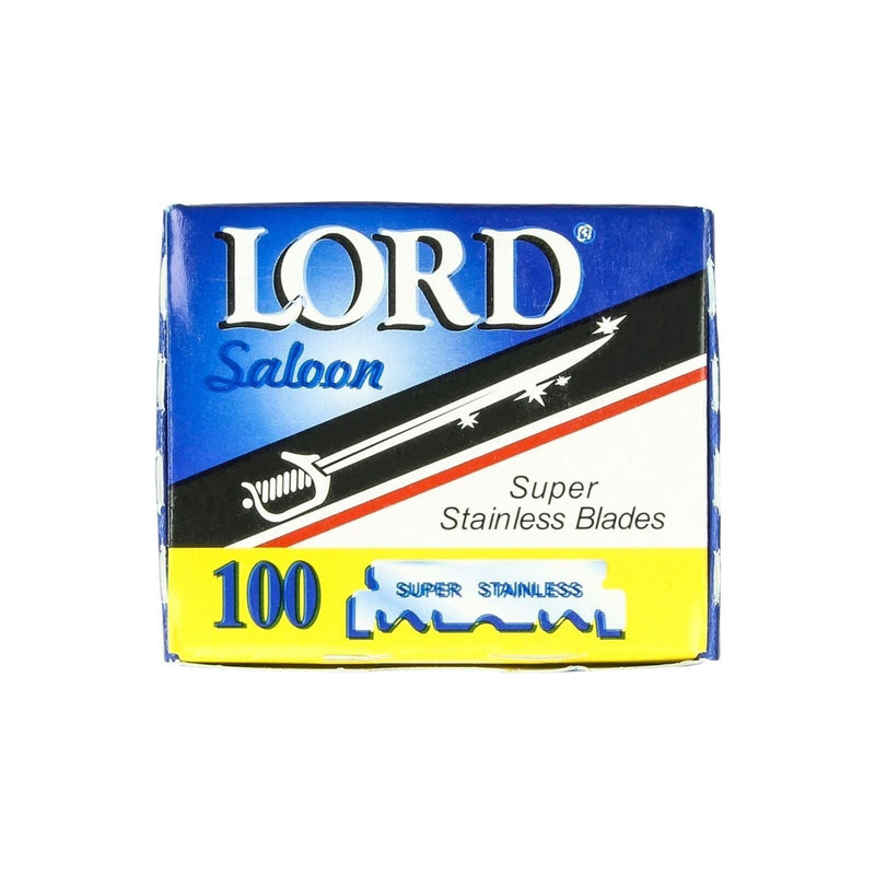Lord Lord Saloon Super Stainless Shaving Blades 100 count Shaving Blades Dark Slate Blue