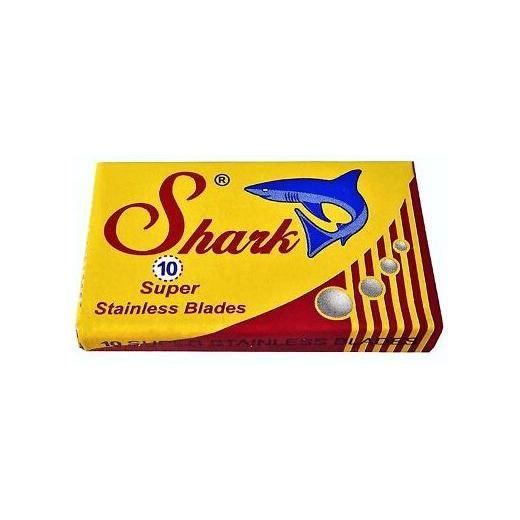 Shark Shark Super Stainless Steel Double Edge Razor Blades - 10 Pack Razor Blades Goldenrod