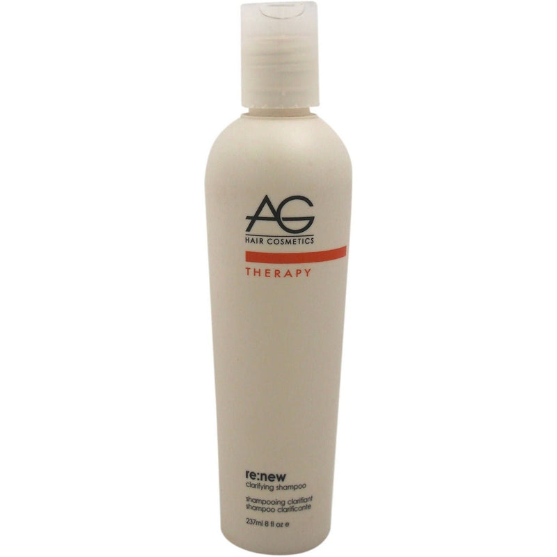 AG Hair Cosmetics AG Hair Cosmetics Renew Clarifying Shampoo for Unisex 237ml Shampoo Dark Gray