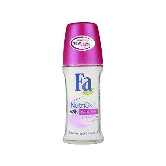 Fa Fa Nutri Skin Care And Protection Anti Perspirant Roll On Green 50ml Personal Care Light Gray
