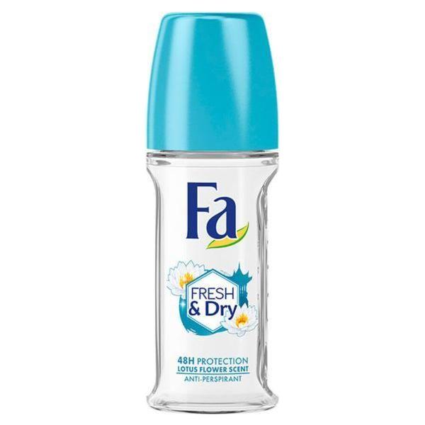 Fa Fa Deodorant Fresh & Dry Roll on for Women 50ml Personal Care Light Sea Green
