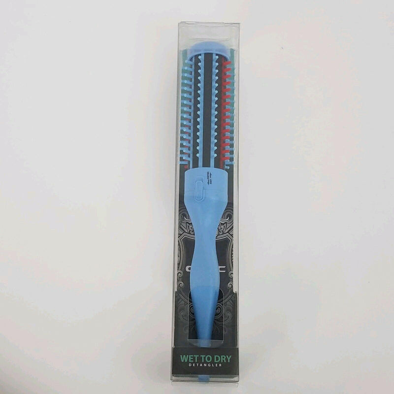 Wet to Dry Croc Wet To Dry De-Tangler Brush Brick and Mirror Beauty De-Tangler Brush Light Gray
