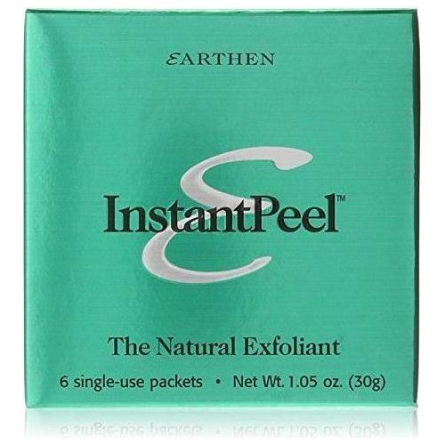 Earthen Earthen InstantPeel At-Home Mini Facial, 6 Single Use Applications At-Home Mini Facial Cadet Blue