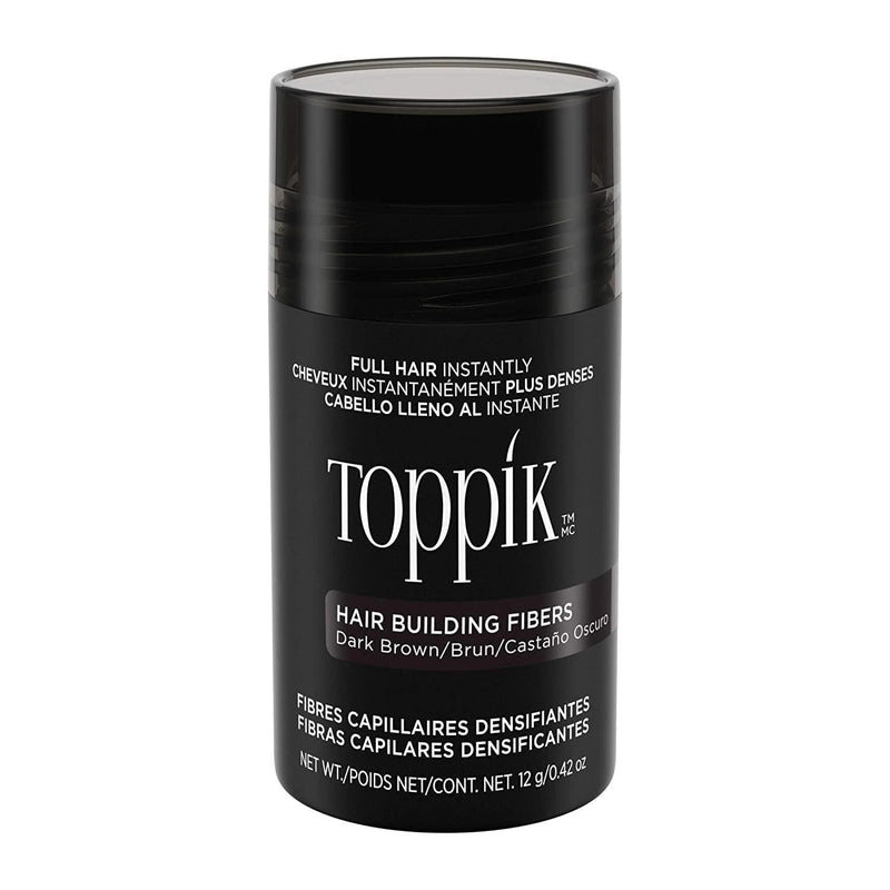 Toppik Toppik Hair Building Fibers Dark Brown 0.42 oz Hair Building Fibers Black