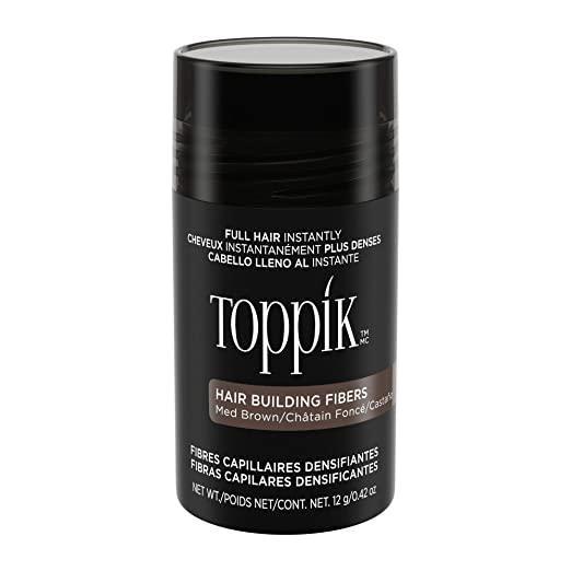 Toppik Toppik Hair Building Fibers Medium Brown 0.42 oz Hair Building Fibers Black