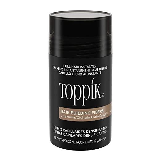 Toppik Toppik Hair Building Fibers Light Brown 0.42 oz Hair Building Fibers Black