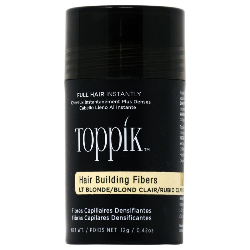 Toppik Toppik Hair Building Fibers Light Blonde 0.42 oz Hair Building Fibers Light Gray