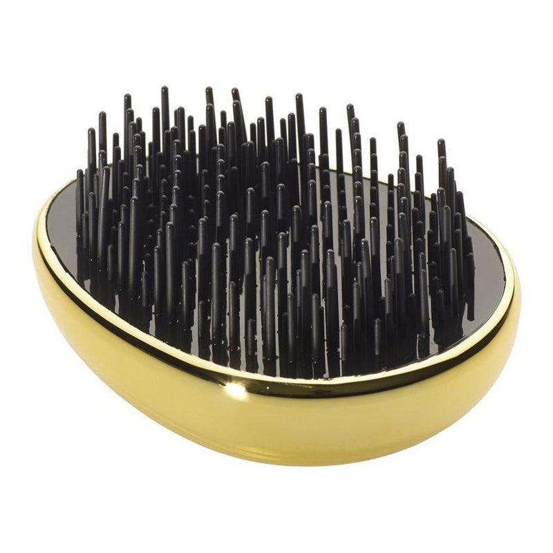 KENT Kent Pebble Gold Shampoo & Scalp Massage Detangler Hair Brush Hair Brush Tan